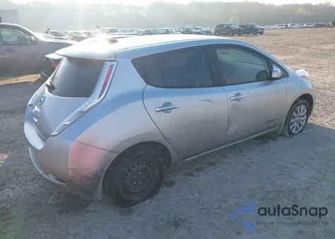 2015 Nissan Leaf S/Sv/Sl from USA, damaged, VIN 1N4AZ0CP8FC312633